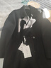 伯爵卓尔高端全羊毛双面呢大衣100%男士2025秋冬季新款中长款通勤男装外套 黑色 【常规款-无内胆】 M (170) 实拍图