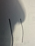 得力（deli）臻顺滑按动中性笔替芯 按动签字笔宝珠笔替芯 1.0mm子弹头黑色1支/卡 SE9-10 实拍图