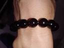 优格丽新年天然黑水晶手链黑色属水男女情侣手串水晶原石手串饰品马年 款式一 珠子大小10mm 实拍图