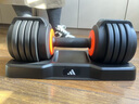 阿迪达斯 （adidas）可调节大重量男士训练器家用健身哑铃套装专业器材训练组合D100 快速调节丨2.3kg-11.3KG丨一只装 实拍图