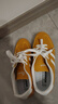 回力（Warrior）男鞋秋季透气休闲运动鞋子男士复古板鞋德训阿甘鞋 0053M 黄色 42 实拍图