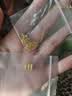 中国黄金（CHINA GOLD）小蛮腰黄金吊坠女款足金转运珠项链挂坠情人节生日礼物送女友老婆 【京速达】小蛮腰吊坠【赠银镀金链】约0.5g 实拍图