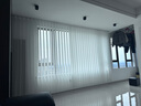 美尔耐梦幻帘电动竖百叶纱窗帘客厅阳台卧室办公室哈纳斯垂直百叶帘定制 7003经典白色（宽12.5cm） 1平方米 实拍图