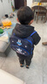 可爱小学生一年级书包男童女孩儿童幼儿园中大班轻便双肩背包223 藏蓝奥特曼/ 幼儿 实拍图