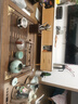 从简大马士革普洱茶道六君子套装泡茶工具家用开茶器功夫茶具配件 黑檀木海棠茶道筒 实拍图