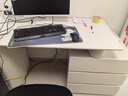 左客左家岩板书桌轻奢现代简约奶油风家用书房学习桌办公桌多功能电脑桌 120cm岩板书桌【单桌】 实拍图