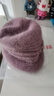恒源祥帽子女士冬季保暖妈妈中老年人围巾加绒奶奶时尚毛线帽生日礼物 实拍图