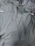 艾伦伯顿运动t恤加绒长袖速干衣冬季保暖体育训练服健身房跑步骑行上衣 灰色【细绒 保暖 半拉链】 XL 【140-160斤】 实拍图