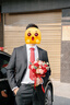 Guillaume de Mons澳嘉纯羊毛西服男商务正装男士三件套新郎结婚礼服正装西装套装男 升级版 黑色【上衣+西裤】 50 码（西裤尺码请备注） 实拍图