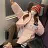 相伊恋人羽绒棉服女2025年新款冬季短款棉衣外套加厚棉袄小个子宽松面包服 粉红色【保暖透气 一件过冬】 M 码【建议105-125斤】 实拍图