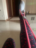 李宁（LI-NING）8字拉力器普拉提绳拉伸带八字弹力带瑜伽开肩美背女家用健身器材 樱桃粉【热卖NO.1+私教力推】 实拍图