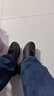 鮟鱇冬季男棉鞋加厚保暖爸爸老北京布鞋棉靴休闲鞋 AK22153 黑色 40  实拍图