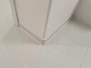 法仙奇铝合金踢脚线超薄卡扣式墙角贴脚线条金属不锈钢安装极简约地脚线 样品次日达（收货全返/颜色全） 米 实拍图