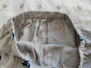 顶瓜瓜顶呱呱儿童保暖内衣秋冬纯棉半高领男童卡通长袖秋衣秋裤中大童内衣套装全棉a类中领 6108麻灰 160 实拍图