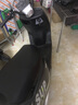 五羊【官方正品】2025款电动摩托车NFC解锁大功率电动车俩轮代步电摩男女时尚电动踏板车 骑士黑/速度70M/前后双碟/靠背板 72V22A/全新石墨烯电池/木架发货 实拍图