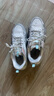 361°女鞋运动鞋女秋冬季新款皮面跑步鞋休闲通勤老爹品牌鞋子女旅游鞋 羽毛白/粉紫灰 39 (官方正品) 实拍图
