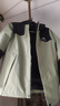YAYA鸭鸭男女中大童一衣三穿可拆卸内胆三防羽绒服2件套 豆绿色 160 实拍图