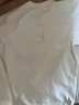 恒源祥长袖t恤男圆领新疆阿克苏长绒纯棉白色体恤内衣男士打底衫 83018白色 L 175建议140-160斤 实拍图
