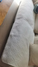 太美鑫水洗全棉亲肤沙发垫四季通用防滑布艺简约现代纯棉坐垫子套罩盖布 A-凤绵-米白(双面) 90*180cm 实拍图