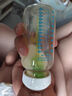 布朗博士新生婴儿奶瓶 PPSU轻盈耐摔 宽口防胀气 宝宝奶瓶组合选配奶嘴 长颈鹿 270ml 9-12月 圆孔奶嘴 实拍图