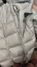森马（Semir）陈都灵同款羽绒服女90绒长款三防冬宽松连帽外套简约109724113001 实拍图