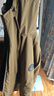 黑冰男士连帽棉服秋冬防风保暖轻量夹克Primaloft户外运动棉服 橄榄金 XL 实拍图