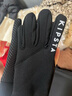 迪卡侬运动手套秋抓绒保暖防风足球训练中性儿童手套-2110472 实拍图