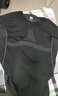 悠途（UTO）速干衣女跑步户外运动登山滑雪服保暖内衣套装 黑灰色 XXL 实拍图