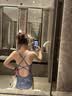 WATERTIME泳衣女高级感新款泡温泉游泳馆专用性感绝美竞速连体泳衣镜帽套装 黛紫霓裳【全新未拆封，里布轻微染色，不影响穿着】 S 实拍图