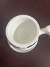 三旬熊猫泡茶马克杯创意家用陶瓷茶水分离杯子带盖男女办公室过滤水杯 熊猫泡茶马克杯【白砂黑】 实拍图