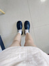 ZHR乐福鞋女粗跟软底休闲女鞋复古圆头鞋子女 FTEP09 黑色 37 实拍图