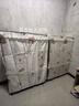 简易衣柜卧室家用衣柜出租屋衣柜钢架结构免安装折叠一体布衣柜 新小兔【加长挂衣区】 长240*宽50*高170cm【可挂长款】 实拍图