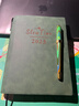 法拉蒙（faramon） 2025年日程本365天笔记本子每日计划插笔商务记事本办公工作日志本可定制 军绿【赠2支笔】 实拍图
