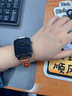 SAE2025新款多功能手表女款智能磁吸带通话户外健身高颜值运动电子表 棕白【接打电话+离线支付】 实拍图