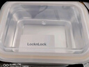 乐扣乐扣（LOCK&LOCK）不锈钢保鲜盒哑光涂层轻巧耐摔收纳保鲜盒饭盒收纳盒 黄色【304不锈钢】- 1L 单件装 实拍图