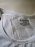 战浩冰丝莫代尔棉短袖T恤男夏季青年圆领纯色白速干半袖薄打底衫体恤 白色 3XL 建议【165-180斤】 实拍图