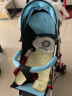 迪马（DM） 婴儿推车可坐可躺超轻便携式手推车折叠避震婴儿车伞车儿童宝宝 普通款-时尚蓝 实拍图