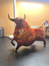 大明铜匠大漆铜牛转乾坤生肖牛高档办公室客厅玄关乔迁新居开业礼品父亲节 实拍图