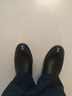 金利来男鞋商务皮鞋轻盈便捷线下同款鹿皮乐福鞋G202230314AAA黑色42 实拍图