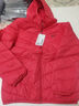 361°儿童轻薄羽绒服25冬男女中大童防风保暖外套K52341904红150 实拍图