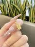 中国黄金（CHINA GOLD）黄金吊坠女足金小金砖项链首饰七夕情人节生日礼物送女友老婆爱人 刻字/贺卡*小金砖吊坠 约1g【赠银镀金链】 实拍图