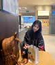 鲁雅尔美式潮流重工刺绣pu皮拼接夹克男女秋冬季加厚棒球服外套高街上衣 黑色 XL 实拍图