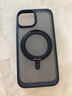 ANKER安克支点壳 适用iphone15苹果手机保护套磁吸充电磨砂旋转SGS认证防摔支架壳 黑色 实拍图
