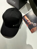 BOOLFEN轻奢品牌帽子棒球帽男透气大头围遮阳帽防晒显脸小鸭舌帽太阳帽男 黑色（四季款） L 码可调节(56-60cm) 实拍图