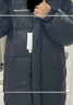 雪中飞（SNOWFLYING）羽绒服中长款女士2025新款休闲时尚过膝加厚保暖直筒高级冬季外套 黑色 M (160) 110-130斤 实拍图