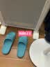 JDOV专利防滑拖鞋老年人孕妇男女防水防滑油夏季浴室内洗澡冲凉居家用 浅蓝色（专利防滑拖鞋） 35-36 实拍图