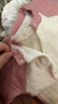 棉芹婴儿连体衣服纯棉秋冬季棉服加厚长袖保暖宝宝三层夹棉新生儿冬装 粉色小狮子【2件装】（保暖款） 59码(建议1-3个月8-12斤) 实拍图