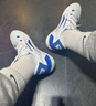 彪马（PUMA）赵继伟同款|透气网眼实战篮球鞋男女款运动鞋CLYDE194454 白-深蓝色-05 46 实拍图