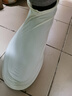Aseblarm鞋套防水雨天加厚防滑耐磨底雨鞋套男女户外橡胶乳胶 白色 M码(适合34-40码) 实拍图