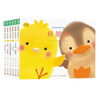 【点读版】小鸡球球触感玩具书 成长绘本系列全5册  叽叽叽你好立体触摸发声洞洞认知鸡宝宝的故事婴儿启蒙0-2-3岁小鸡球球豚小蒙点读笔配套绘本 小鸡球球成长绘本系列：全3册（点读版） 实拍图
